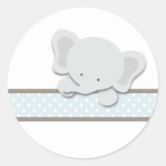 Kleine Olifant {Blauw} | STICKERS