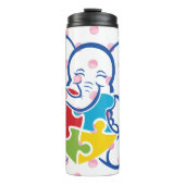 Kleine olifant, groot hart thermosbeker (Voorkant)