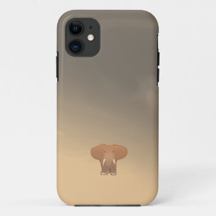 Kleine olifant in de Sahara Case-Mate iPhone Case