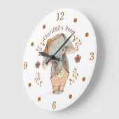 Kleine olifant kwekerij grote klok (Hoek)