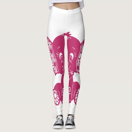 Kleine olifant leggings (Voorkant)