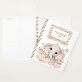 Kleine olifant met pompoenkaner planner (Display)