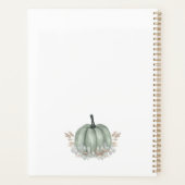 Kleine olifant met pompoenkaner planner (Achterkant)