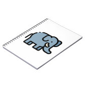 Kleine olifant notitieboek (Linkerzijde)