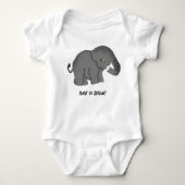 Kleine olifant romper (Voorkant)