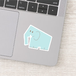 Kleine olifant sticker