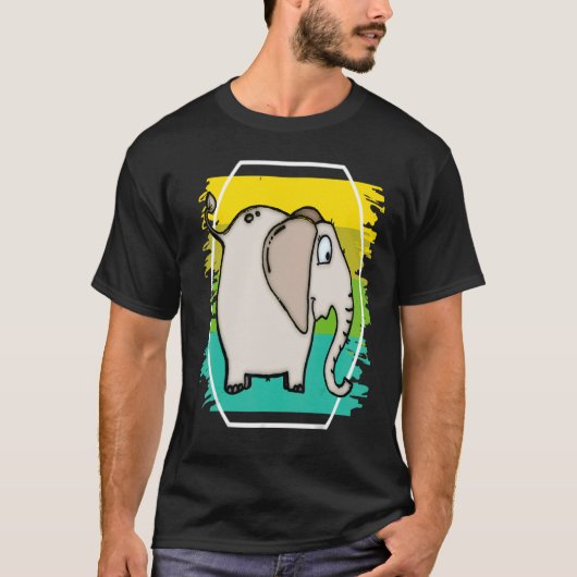 kleine olifant t-shirt (Voorkant)