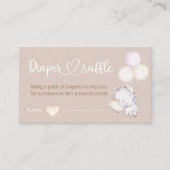 Kleine olifantenWaterverf Informatiekaartje (Voorkant)