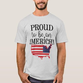 Kleine onafhankelijke dame 4 juli sterren en strik t-shirt