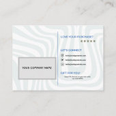 Kleine Onderneming Dank u Informatiekaartje (Achterkant)