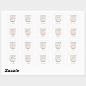  Kleine Onderneming Dank u Stickers (Vel)