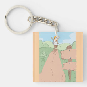 Kleine Ontdekkingsreiziger Wandelavontuur Sleutelhanger