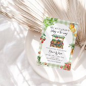 Kleine op komst - Rustic boerderij thema Kaart