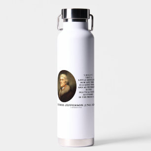 Kleine opstand nu, dan een goede jefferson waterfles