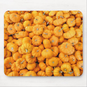 Kleine Oranje Herfst Harvest Pumpkins Muismat