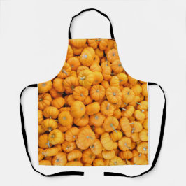 Kleine Oranje Herfst Harvest Pumpkins Schort