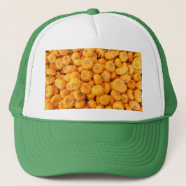 Kleine Oranje Herfst Harvest Pumpkins Trucker Pet