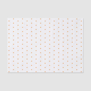 Kleine Oranje poladots Pattern Tissuepapier