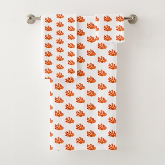 Kleine Oranje vis Bad Handdoek (Insitu)