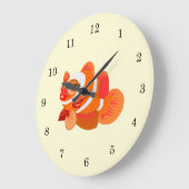 Kleine Oranje vis Grote Klok (Hoek)