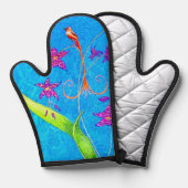  kleine orchidee vogel ovenwant (Voorkant / Achterkant)