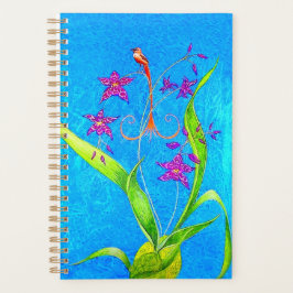  kleine orchidee vogel planner