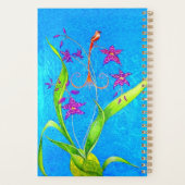  kleine orchidee vogel planner (Achterkant)