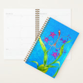  kleine orchidee vogel planner (Display)