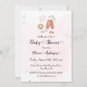 Kleine Outfit Boho Meisje Baby shower Save The Date