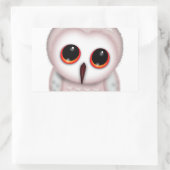 Kleine ovale illustratie rechthoekige sticker (Tas)