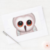 Kleine ovale illustratie rechthoekige sticker (Envelop)