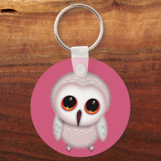 Kleine ovale illustratie sleutelhanger (Voorkant)