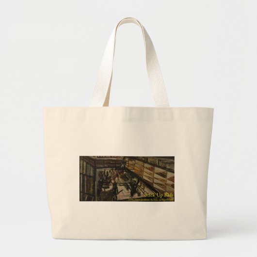 kleine overvallers grote tote bag (Voorkant)