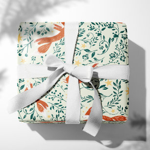 Kleine oxen cadeaupapier