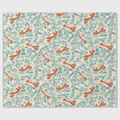 Kleine oxen cadeaupapier (Vlak)