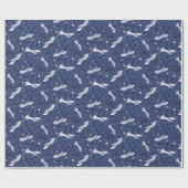 Kleine oxen cadeaupapier (Vlak)