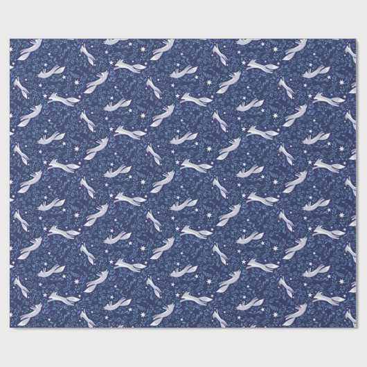 Kleine oxen cadeaupapier (Vlak)