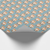 Kleine oxen cadeaupapier (Hoek)