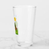 Kleine paarden ontwerpen voor kinderen glas (Links)