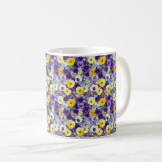 Kleine Paarse en gele slipjes Koffiemok