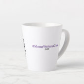 Kleine Paarse LATTE Mok (Rechterhoek)