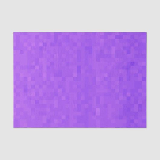 Kleine paarse mozaïek vierkante tegels, tissuepapi tissuepapier (Voorkant)