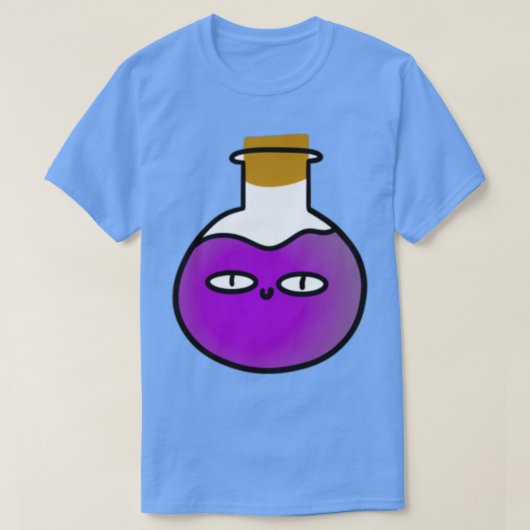 Kleine Paarse Positie T-shirt (Design voorkant)
