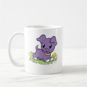 Kleine Paarse Puppymok Koffiemok (Links)