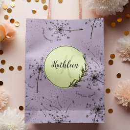 Kleine Paarse Wilde Bloem Paardenbloem Kusjes Bloe Medium Cadeauzakje