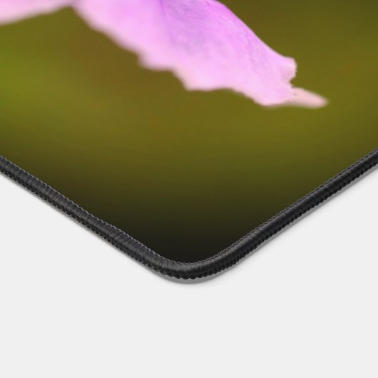 Kleine Paarse Wilde Orchidee Bloem Aangepast Bureaumat (Hoek)