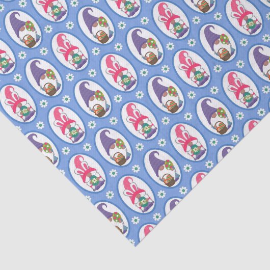 Kleine paasgnomen tissuepapier (Detail)