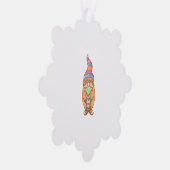 Kleine paaskabouter ornament kaart (Rechts)