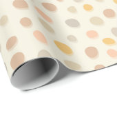 Kleine paaskeien op crème - patroon. cadeaupapier (Rol Hoek)