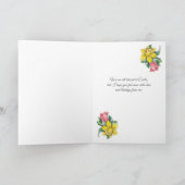 Kleine  paaslamp ooit feestdagen kaart (Binnen)